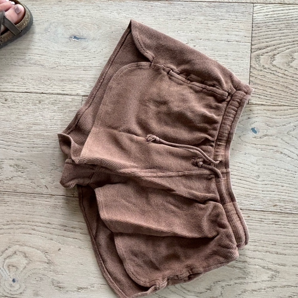 Women's Brown Casual Shorts